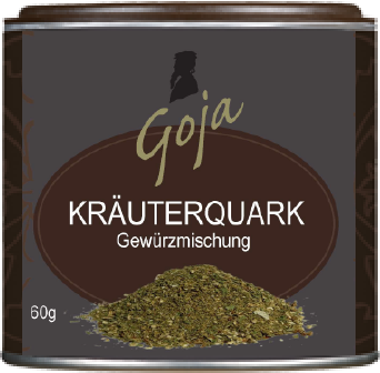 Shop Goja-Wrzbar NEU! Kruterquark Gewrzmischung