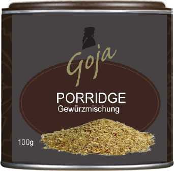 Shop Goja-Wrzbar NEU! Porridge Gewrzmischung