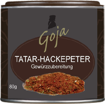 Shop Goja-Würzbar NEU! Tatar-Hackepeter Gewürzzubereitung